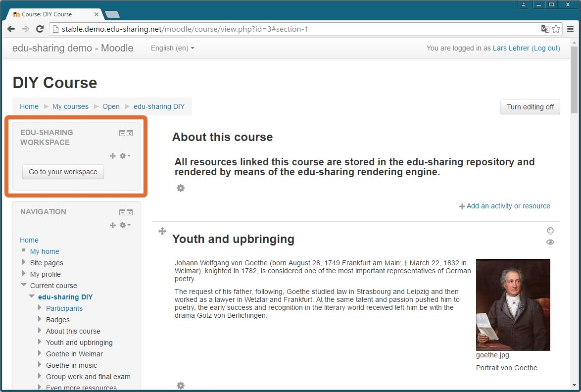 edu-sharing Workspace