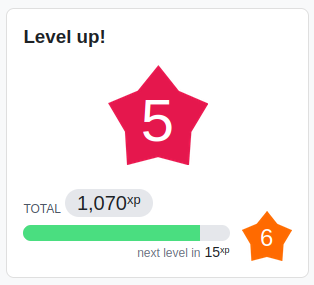 Level Up XP Enrolment