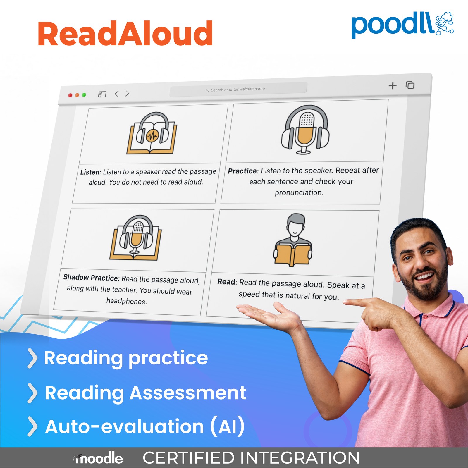ReadAloud by Poodll